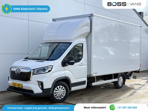 Maxus eDeliver9 65kWh *Beschikbaar* Laadklep 172km WLTP 204PK 80kW Snelladen Carplay Adaptieve Cruise Control LED Airco Koffer Bakwagen Meubelbak
