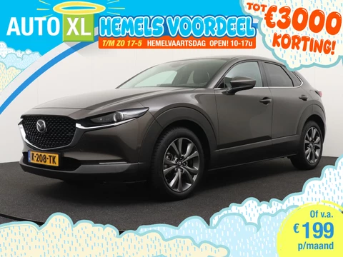 Mazda CX-30 2.0 187PK Aut. e-SkyActiv-X Hybrid Luxury Trekhaak Camera Leder