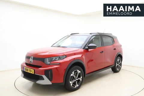 Citroen Ë-C3 Aircross Max 113pk 44 kWh | Navigatie | 3 fasen | Climate control | Zwart dak | Dakrails | Lichtmetalen velgen | Draadloze telefoonlader