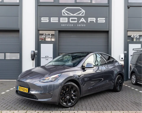 Tesla Model Y Long Range Dual Motor AWD 75 kWh 20INCH, PANODAK, TREKHAAK, LAGE KMSTAND
