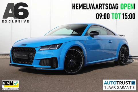Audi TT 40 TFSI Pro Line S Black Pack Automaat Kuipstoelen Virtual 20 inch Spoiler Full LED Half Leder Rode Stiksels Carplay Achteruitrijcamera