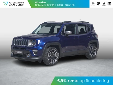 Jeep Renegade 1.3T Limited Trekhaak | 1.450kg trekgewicht | Mooie uitvoering!