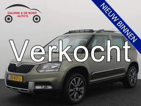 Skoda Yeti Outdoor 1.4 TSI Greentech Edition AUTOMAAT / TREKHAAK / COGNAC LEDER / PANORAMADAK / STOELVERW / NACI / CLIMA / PDC / BLUETOOTH / CRUISE / NL-AUTO
