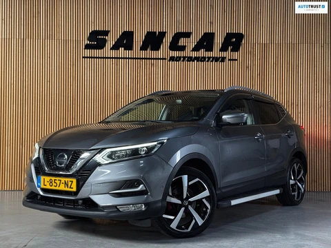 Nissan Qashqai 1.2 Tekna Automaat Facelift PANO|CRUISE|E ZETELS|LEDER|STOELVERWARMING|360 CAM| 19 INCH