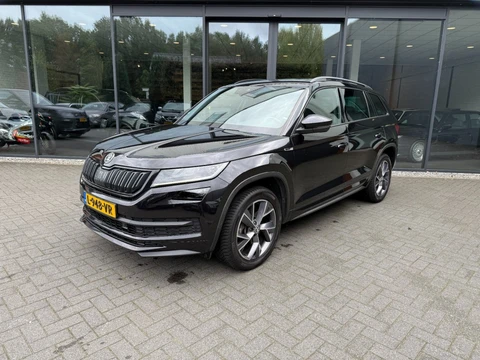 Škoda Kodiaq 1.5 TSI Sportline 7-Pers,1e Eig,Dealer OH,Pano,LED,Stoelverw V+A,Lane Assist,Adapt Cruise,Trekhk Elekt