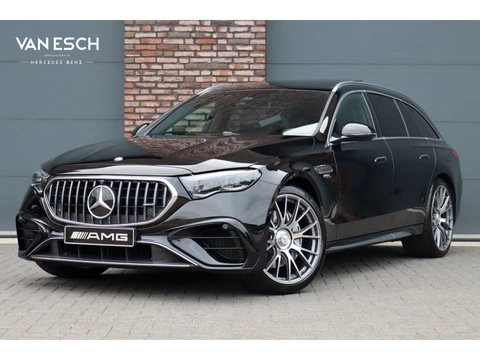 Mercedes-Benz E-Klasse Estate AMG 53 4MATIC+ | Hyperscreen | Achterasbesturing | Trekhaak | Distronic | Burmester | Panoramadak | Surround Camera | Digital Light |