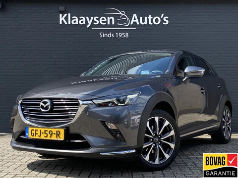 Mazda CX-3 2.0 SkyActiv-G 120 GT-M AUT. | navigatie | trekhaak | leder interieur | head up display | camera | apple carplay