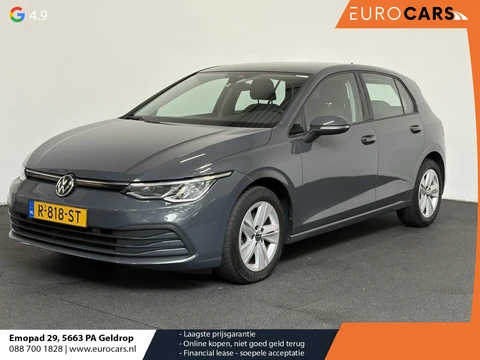 Volkswagen Golf 1.0 eTSI 110pk Automaat Life  Climate control LED Lane Assist App Connect Cruise Control Climatronic Lichtmetalen Velgen Velgen Winterpakket