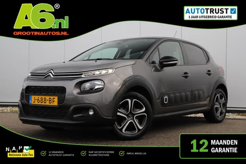 Citroen C3 1.2 PureTech Feel Carplay Android Navigatie Climate Cruise Control Rijstrooksensor Parkeersensor
