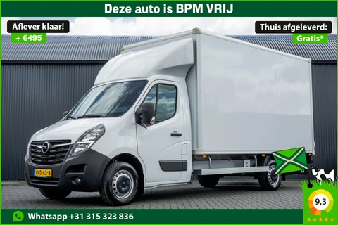 Opel Movano **2.3 CDTI BiTurbo | Bakwagen met Laadklep | Euro 6 | 146 PK | Airco | Cruise | Navigatie | MF Stuur**