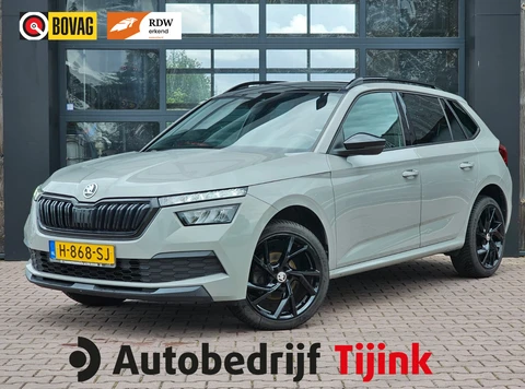 Škoda Kamiq 1.5 TSI ACT Sport Business | Automaat | Pano | Trekhaak | Black pack | Elek. achterklep | App-connect | Lane Assist | Sunset |