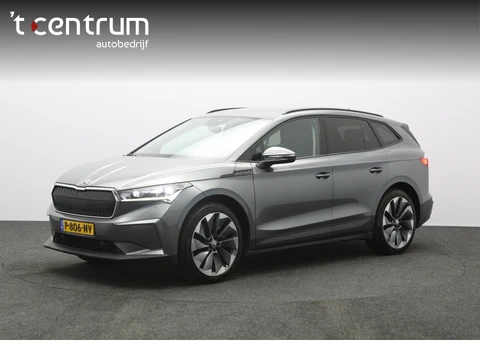 Škoda Enyaq iV 60 180 PK, Leder, 91 % SOH, Adap. Cruise Control, Stoelverwarming, Stuurverwarming