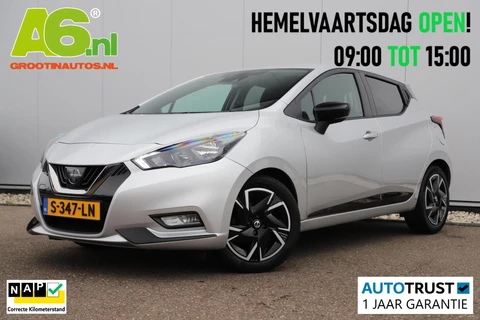 Nissan Micra 1.0 IG-T N-Design Navigatie Carplay Android Airco Cruise Control Parkeersensor All-season banden!