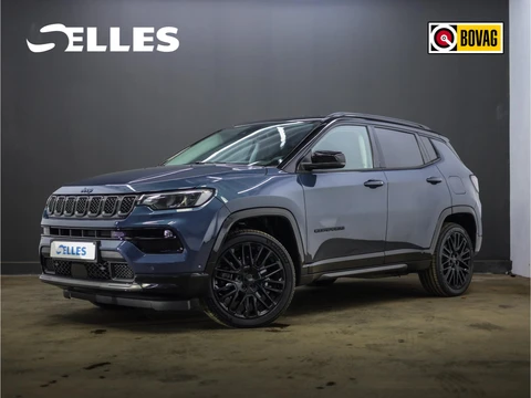 Jeep Compass 4xe 240 Plug-in Hybrid Electric S | SOH 90,2% | Lederen bekleding | Camera