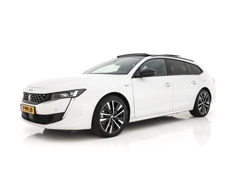 Peugeot 508 SW 1.6 HYbrid GT-Line Pack Business (Plug-in) {SoH-100%} (INCL-BTW) Aut. *PANO | LEATHER-MICROFIBRE | FOCAL®-AUDIO | FULL-LED | CRUISE-ADAPT. | BLINDSPOT | DAB | DIGI-COCKPIT | HEATED-SPORTSEATS | CAMERA | NAVI | SHIFTPADDLES | PRIVACY-GLASS | ...