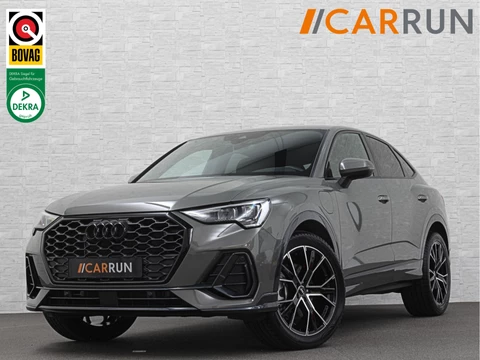 Audi Q3 Sportback 45 TFSI e 245pk S-Line | ACC | Trekhaak | Zwarte Hemelbekleding | Navi Plus | Lane Assist | Dodehoek | Lane-Assist | Stoelverwarming | Climate-Control | LED | Interieur-Voorverwarming | Bovag Garantie |