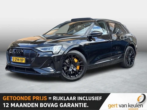 Audi e-tron 55 QUATTRO 408PK S-EDITION 95 kWh PERFORMANCE/LEDER/PANODAK/B&O/NL-AUTO/1E EIG./SOH 91.4%