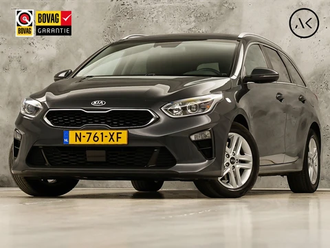 Kia Ceed 1.5 T-GDi DynamicPlusLine 160Pk Automaat (APPLE CARPLAY, GROOT NAVI, STUUR/STOELVERWARMING, SPORTSTOELEN, CAMERA, ADAPTIVE CRUISE, GETINT GLAS, NIEUWSTAAT)
