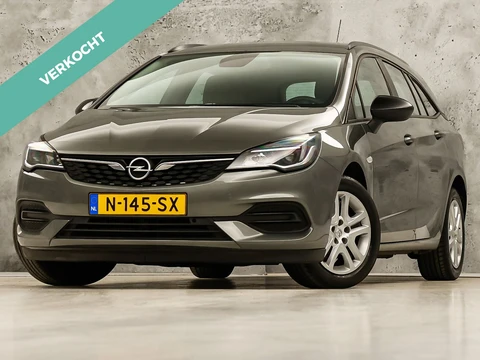 Opel Astra Sports Tourer 1.2 Sport (APPLE CARPLAY, NAVIGATIE, CRUISE, TREKHAAK, SPORTSTOELEN, PARKEERSENSOREN, NIEUWSTAAT)