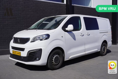 Peugeot Expert 2.0 BlueHDI 122PK L3 Dubbele Cabine EURO 6 - Airco - Cruise - Camera - € 15.900,- Excl.