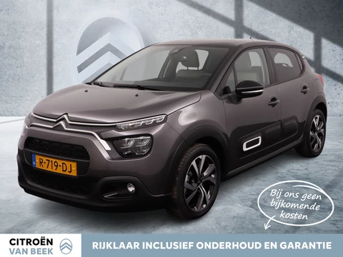 Citroën C3 110pk Automaat Shine | Rijklaar | Achteruitrijcamera | Navigatie | 17"Lichtmetalen velgen |