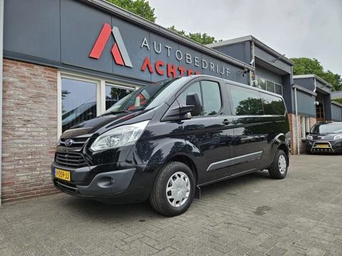 Ford Transit Custom 290 2.0 TDCI L2H1 Trend DC Dubbele Cabine! 6-Zitplaatsen! Trekhaak! Airco! Nette Bus! Euro 6!