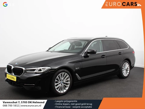 BMW 5-serie Touring 530e Business PHEV AUTOMAAT Adaptieve cruise control LED Leder Navigatie Stoelverwarming Achteruitrijcamera Sfeerverlichting Lane assist Climate control Apple Carplay/ Android Auto