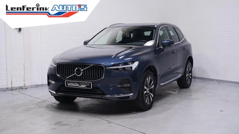 Volvo XC60 2.0 T6 Plug-in hybrid AWD Plus Bright 1e eigen NAP Panodak Camera Apple Carplay Stuur-/stoelverwarming Leder