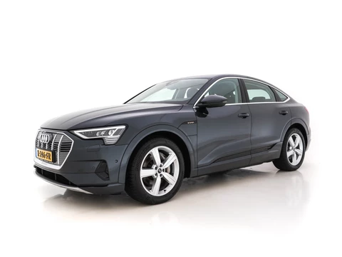 Audi e-tron Sportback 55 Quattro Business edition 95 kWh [ 3-Fase-11kW ] {SOH-100%} (INCL-BTW) *DIGI-COCKPIT | FULL-LED | MEMORY-PACK | DAB | KEYLESS | NAVI-FULLMAP | SHIFTPADDLES | AUDI-SOUND | COMFORTSEATS | 20''ALU*