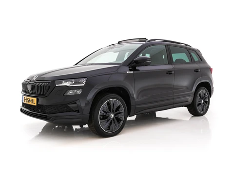 Škoda Karoq 1.5 TSI ACT Sportline Business (INCL-BTW) Aut. *PANO | DIGI-COCKPIT | FULL-LED | ADAPTIVE-CRUISE | HEATED-SPORTSEATS | TOPVIEW |  AMBIENTLIGHT | NAVI-FULLMAP | KEYLESS | DAB+ | TOWBAR | PRIVACYGLASS | 18''ALU*