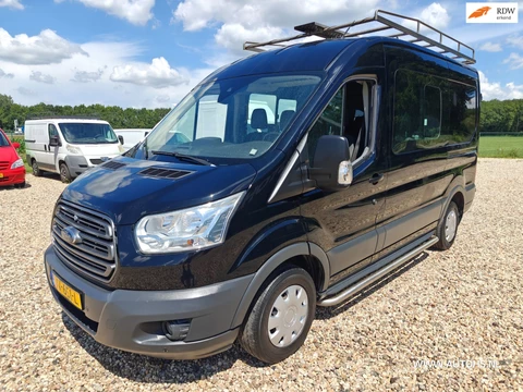 Ford Transit 310 2.2 TDCI L2H2 Dubbele cabine 7 persoons , 1e Eig , cruise , camera , PDC , Apk april 2027.
