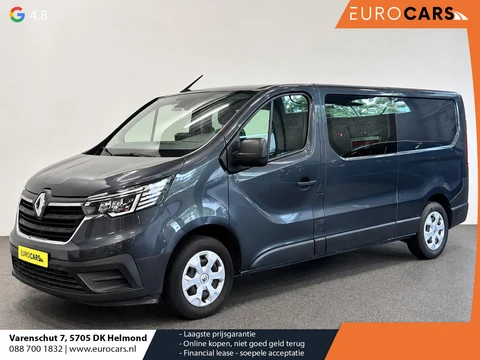 Renault Trafic 2.0 dCi 130 T30 L2H1 Comfort Dubbele Cabine Keyless Entry Trekhaak Camera LED Koplampen Navigatie Cruise Control Parkeersensoren rondom