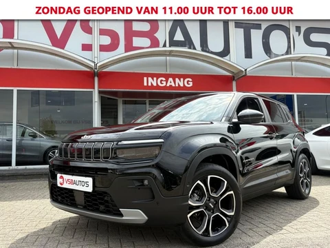 Jeep Avenger 1.2e-HYBRID AUT. SUMMIT HALF-LEER LED NAVI CAMERA CARPLAY SFEERVERLICHTING AIRCO LMV PDC