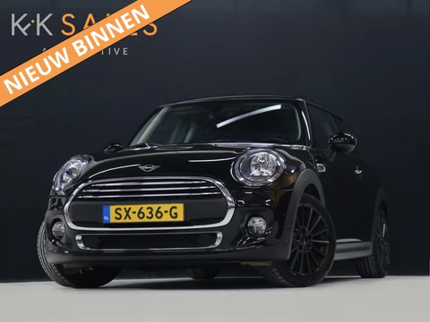MINI 3-deurs 1.5 One Salt [APPLE CARPLAY, CRUISE CONTROL, SPORT STUUR LEDER, NAVIGATIE, AIRCO, START STOP SYSTEEM, MIDNIGHTBLACK METAAL LAK, ALARMKLASSE 3, NIEUWSTAAT]