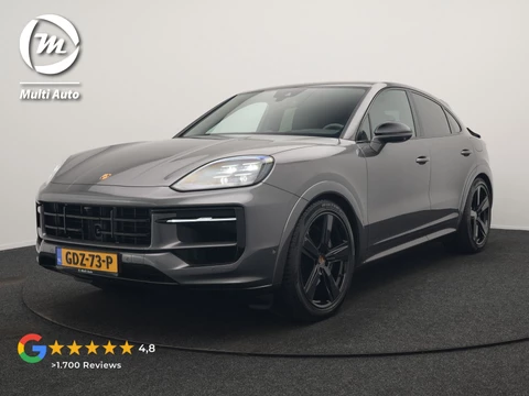 Porsche Cayenne Coupé 3.0 E-Hybrid PHEV | MY 2024 Facelift | Trekhaak Af Fabriek | Panodak | Luchtvering | Sportuitlaat | PDLS+ | Sport Chrono | InnoDrive Adaptive Cruise | SportDesign | Head up | Soft Close | 22"L.M | 360 Camera | Plug In Hybrid |