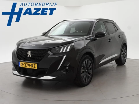 Peugeot e-2008 EV GT 50 kWh 3-FASE + ADAPTIVE CRUISE | PANORAMA | STOELVERW. | 18 INCH | 92% SOH | LEDER/ALCANTARA