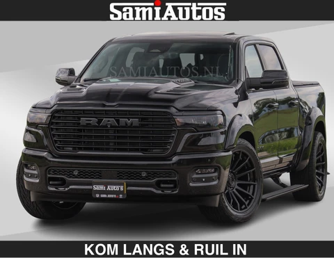 Dodge Ram Pick-Up BOM VOL | Night Premium | Full Option | De Meest Luxe in zijn Klasse | Comfortabele Dubbele Cabine met Royale 5 Zitplaatsen | BPM vrij | Nu Leverbaar uit Voorraad | Voorraad Nr 2287 - 3384 | De specialist in Amerikaanse pick‑ups in Nederland en Europa.