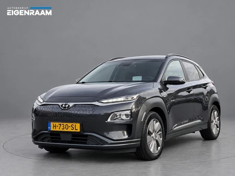 Hyundai Kona EV Fashion 64kWh | Warmtepomp | Trekhaak | Head-up | Camera | SOH 94,1% | Krell audio | Dode hoek detectie | Rjiklaar