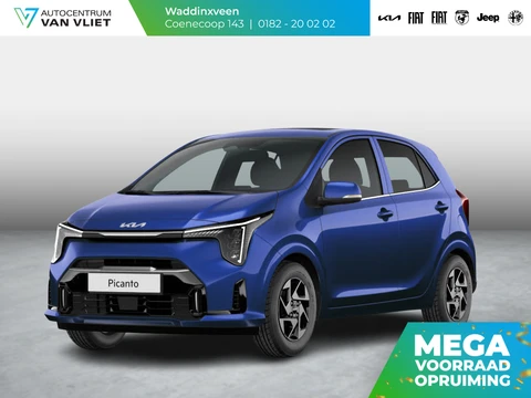Kia Picanto 1.0 GDi GT-Line | Actieprijs* | Direct leverbaar | Schuif/Kanteldak | Stoel & Stuurverwarming | Dodehoekassistentie | Navi. | Clima. | Cruise. | GT-Line Bekleding in Lederlook