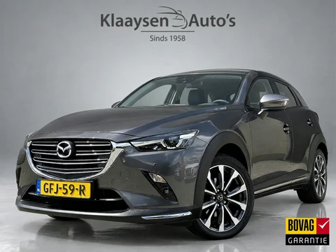 Mazda CX-3 2.0 SkyActiv-G 120 GT-M AUT. | navigatie | trekhaak | leder interieur | head up display | camera | apple carplay