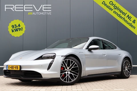 Porsche Taycan 4S Performance Plus 93 kWh | 571pk | Sport Chrono | NL-Auto | Pano | Luchtvering | 20 Inch Turbo Aero | Camera | 5-zits
