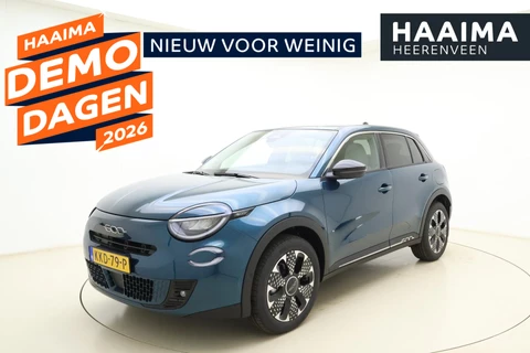 Fiat 600e La Prima 54 kWh | € 1.100,- demo-voordeel | Navigatie | Achteruitrijcamera | Elektrische achterklep | Keyless | Massagestoel | Stoelverwarming | 18" Lichtmetalen velgen