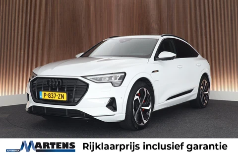 Audi e-tron Sportback 55 408pk quattro S edition 95 kWh SOH 91% Luchtvering 360Camera Nachtzicht Keyless Adaptive cruise