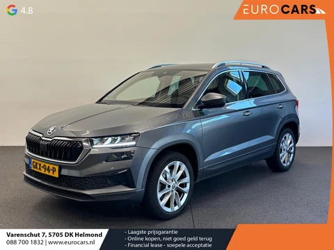 Skoda Karoq 1.5 TSI 150pk DSG Style Navigatie Apple Carplay/Android Auto Parkeersensoren Camera Adaptive Cruise Control Elektrische achterklep Wegklapbare trekhaak Stoel- en stuurverwarming Ledverlichting Virtual Cockpit Climate Control