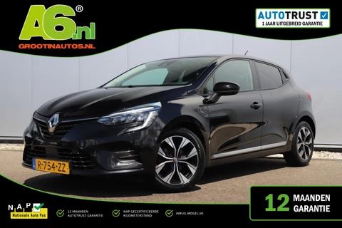 Renault Clio 1.0 TCe 90 Evolution 16 inch LMV Navigatie Carplay Android Climate Cruise Control Parkeersensor Rijstrooksensor Donkere Ramen