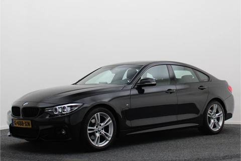 BMW 4 Serie Gran Coupé 418i Executive Edition M Sport Climate, Camera, Cruise, Navigatie, Trekhaak, Standkachel, DAB, LED, 18''