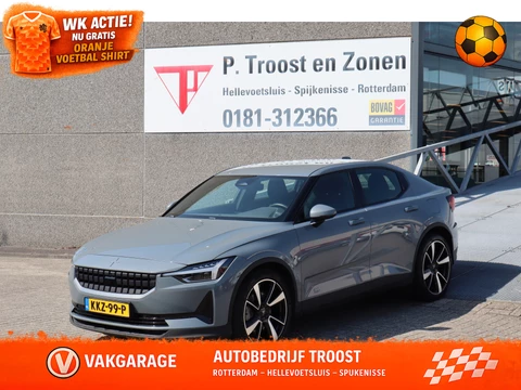 Polestar 2 Standard Range Single Motor 63kWh Apple carplay/Stoelverwarming/Lane assist/Achteruitrijcamera/Elektrische stoel met geheugen/Elektrische kofferklep/Adaptieve cruise control
