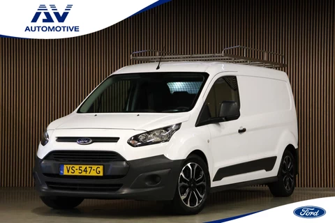 Ford Transit Connect 1.6 TDCI L2 | 3-Zitter | Trekhaak | Elek ramen | MF Stuur | Dealer onderhouden | Bluetooth | 1e eigenaar | Nieuwe APK | NAP Logisch