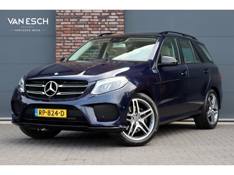 Mercedes-Benz GLE 400 4MATIC AMG Line | Luchtvering | Panoramadak | Trekhaak | Leder | Elek. Stoelen | Surround Camera | Sfeerverlichting | Stoelverwarming | Nightpakket |