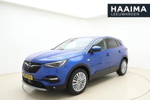 Opel Grandland X 1.2 Turbo Business Executive | Electrische achterklep | Navigatie | Camera | Half lederen bekleding | DAB radio | Apple Carplay | Extra getint glas